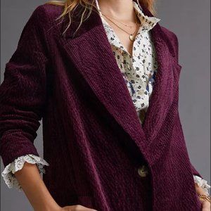 Anthropologie Corduroy Duster Jacket